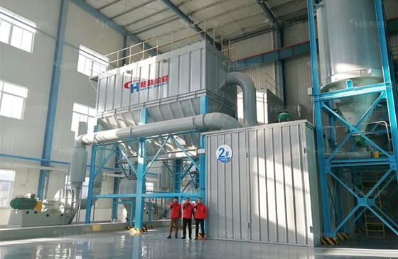 山东某大型清洁能源企业石灰石磨粉项目